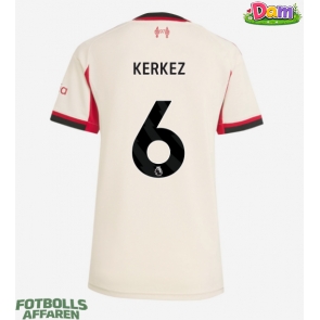 Liverpool Milos Kerkez #6 Bortatröja Kvinnor 2025-26 Kortärmad